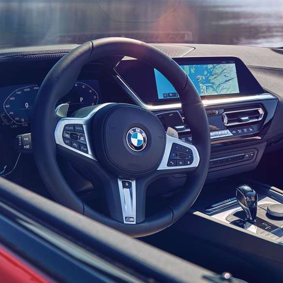 Cabina de BMW Z4 Roadster Toma de la cabina del BMW Z4 Roadster