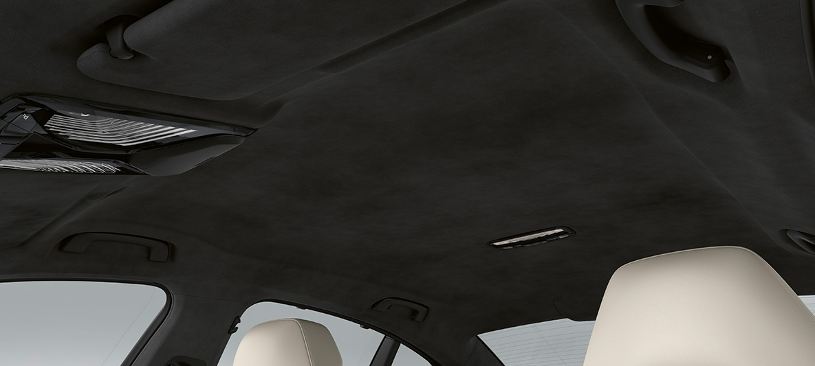 BMW Individual BMW M5 F90 2020 BMW Guarnecido interior del techo BMW Anthrazit BMW Individual BMW M5 F90 LCI Renovación 2020 Guarnecido interior del techo BMW Individual Anthrazit, interior