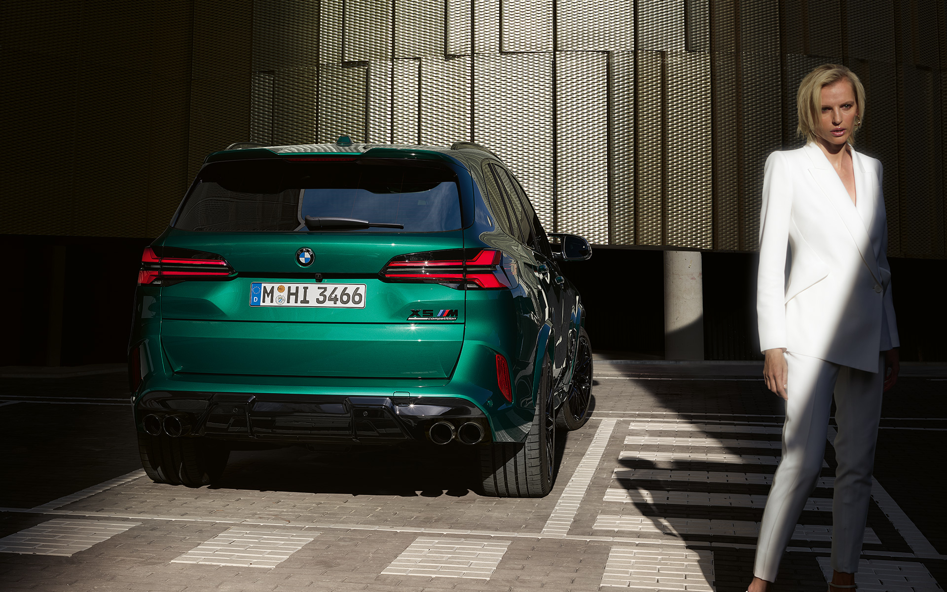 BMW X5 M Competition F95 Luces traseras, diseño X BMW X5 M Competition F95 2023 Luces traseras, diseño X