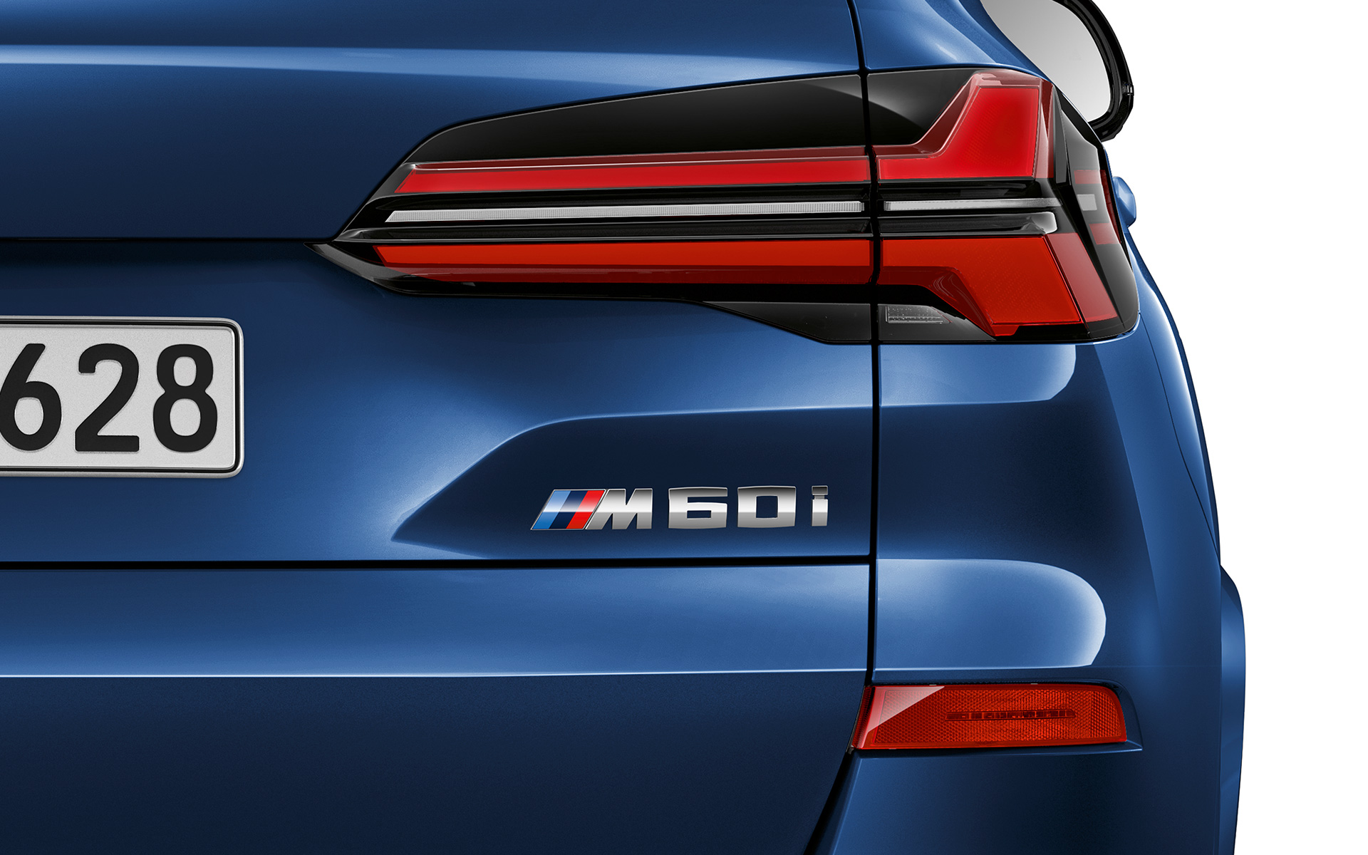 BMW X5 M60i xDrive G05 Luz trasera BMW X5 M60i xDrive G05 MP Luz trasera, primer plano