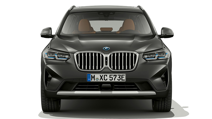 BMW X3 G01 Sophistograu, diseño del frontal 2021 BMW X3 G01 Sophistograu, primer plano, diseño del frontal 2021