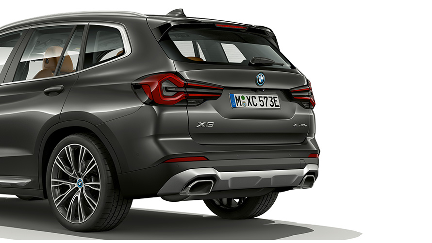BMW X3 G01 Sophistograu, diseño de la zaga 2021 BMW X3 G01 Sophistograu, primer plano, diseño de la zaga 2021
