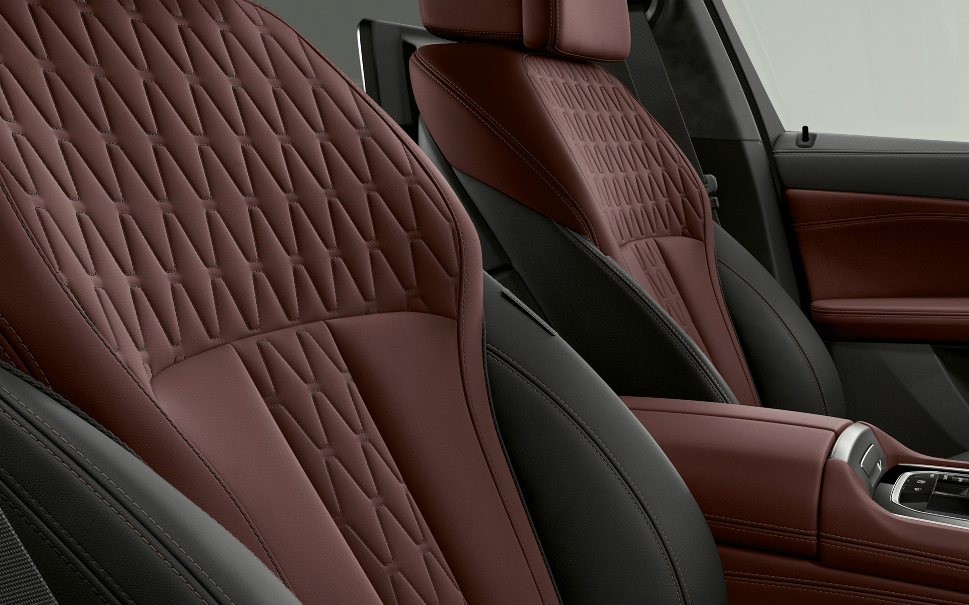 Tapicería BMW Individual BMW X6 Individual G06 2019 Tapicería BMW Individual BMW X6 Individual G06 2019 Primer plano
